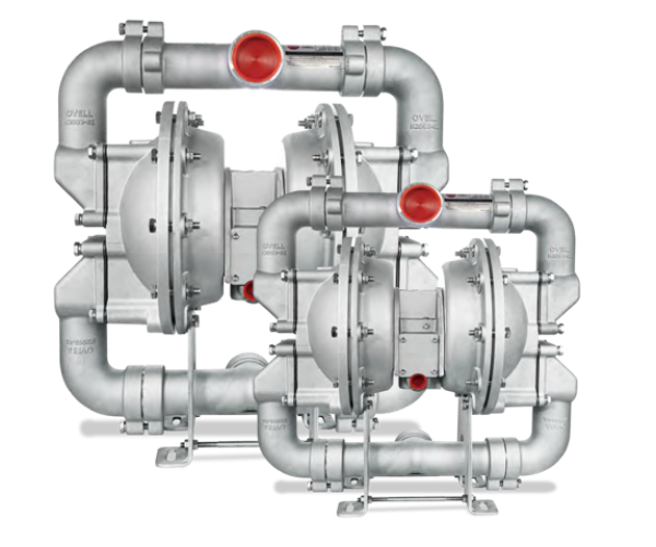 Bơm màng bơm hạt kích thước lớn -Heavy Duty Flap Pump